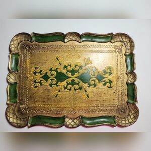 Vintage Italian Florintine Tray